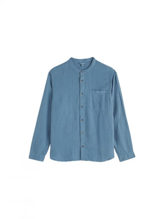 Foto van product Seasalt Cornwall Zakelijk overhemd 'Porlock' blauw