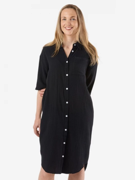 Foto van product Seaside Blousejurk zwart