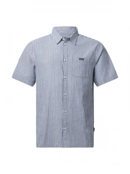 Foto van product Seaside Overhemd 'Seersucker' navy
