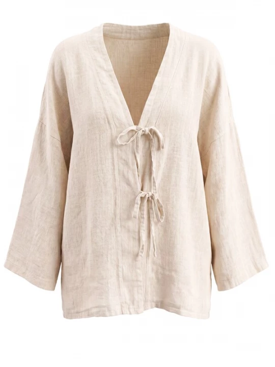 Foto van product Seasons of April Blouse ' GIANNA LINO ' beige