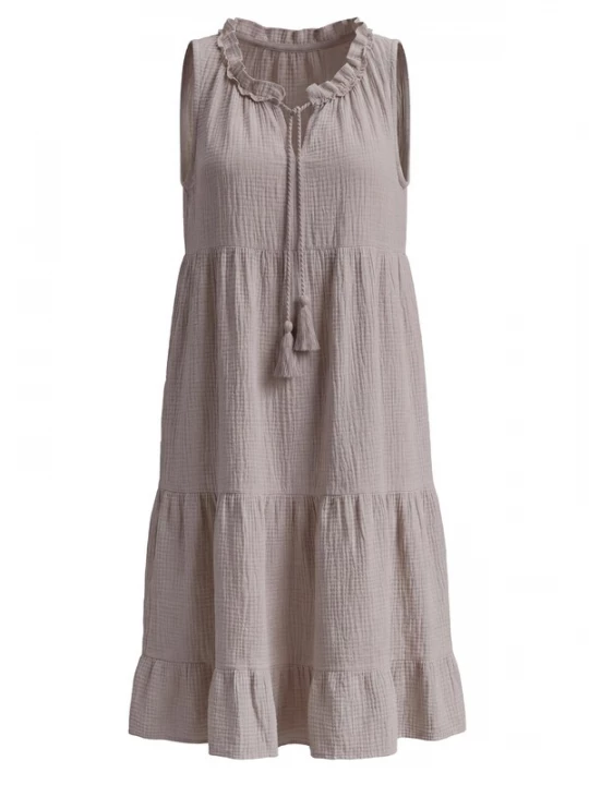 Foto van product Seasons of April Jurk taupe