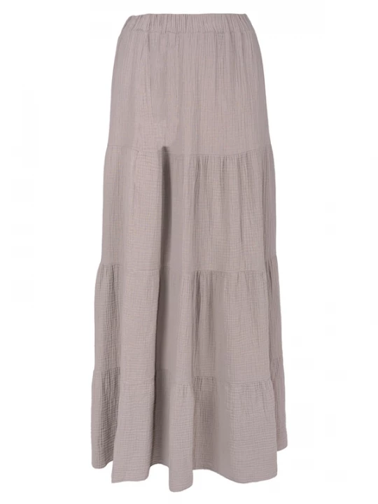 Foto van product Seasons of April Rok 'Daisy Musselin' taupe