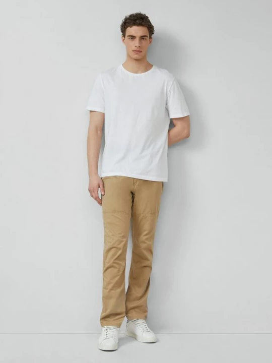 Foto van product Seattle: chino in arbeidersstijl met comfort tailleband in stretchkatoen s.Oliver bruin