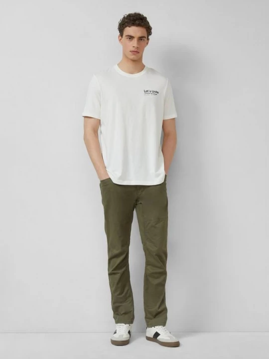 Foto van product Seattle: chino in arbeidersstijl met comfort tailleband in stretchkatoen s.Oliver olijfgroen
