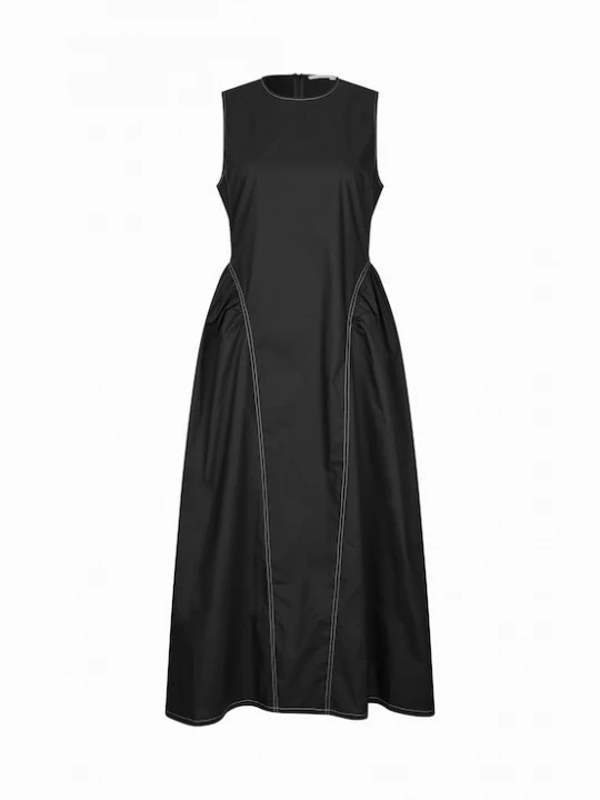 Foto van product SECOND FEMALE Jurk 'Larkini' zwart / wit