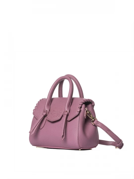 Foto van product Secret Pon Pon Handtas 'Seraphina Lux' donkerroze