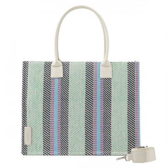 Foto van product Seidenfelt Schoudertas 'Hulu' beige / blauw / mintgroen / rood / zwart