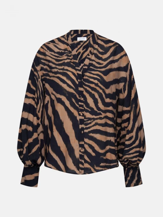 Foto van product SEIDENSTICKER Blouse bruin