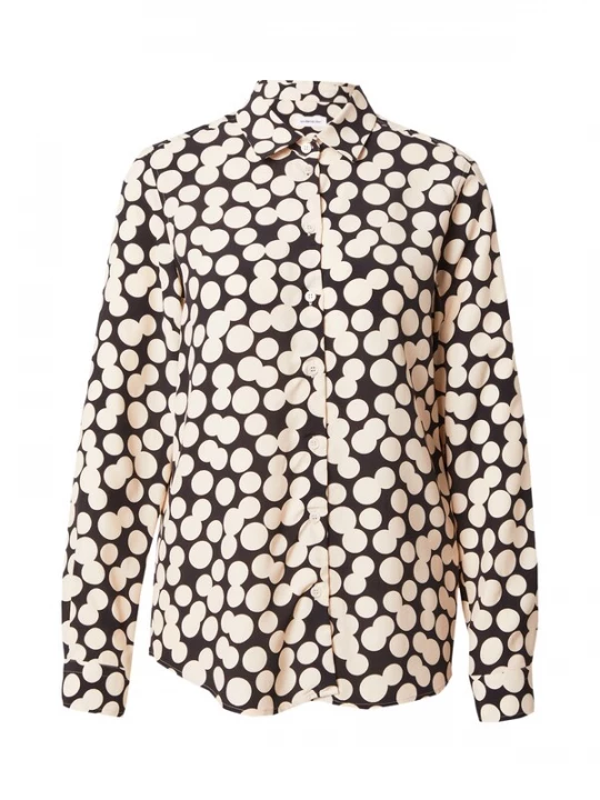 Foto van product SEIDENSTICKER Blouse crème / zwart