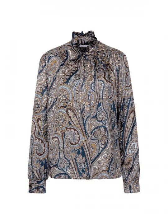 Foto van product SEIDENSTICKER Blouse donkerblauw / gemengde kleuren