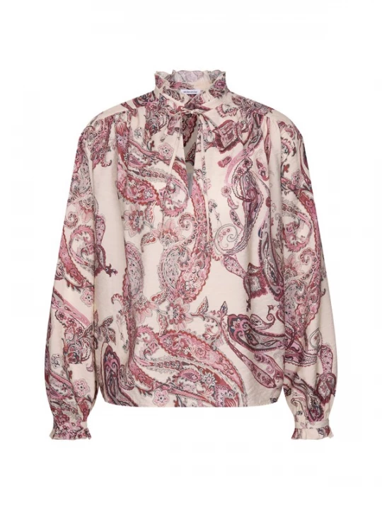 Foto van product SEIDENSTICKER Blouse lichtbeige / rosa
