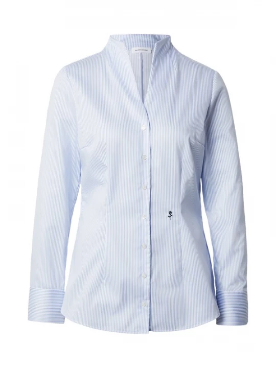 Foto van product SEIDENSTICKER Blouse lichtblauw / wit