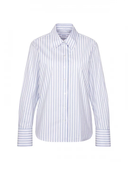 Foto van product SEIDENSTICKER Blouse 'New Basic' lichtblauw / wit