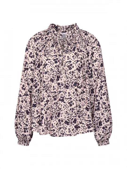 Foto van product SEIDENSTICKER Blouse rosa / zwart gemêleerd