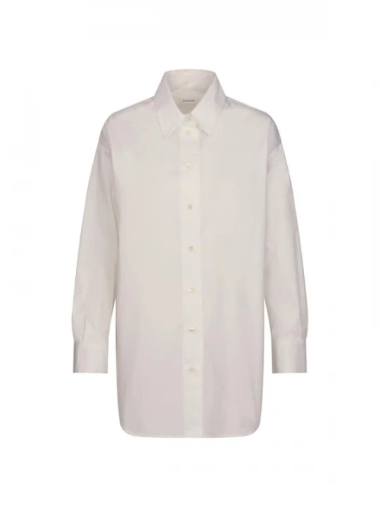 Foto van product SEIDENSTICKER Blouse 'Schwarze Rose' wit