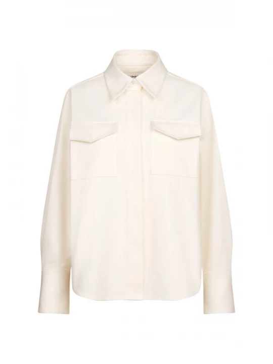 Foto van product SEIDENSTICKER Blouse 'Schwarze Rose' wit