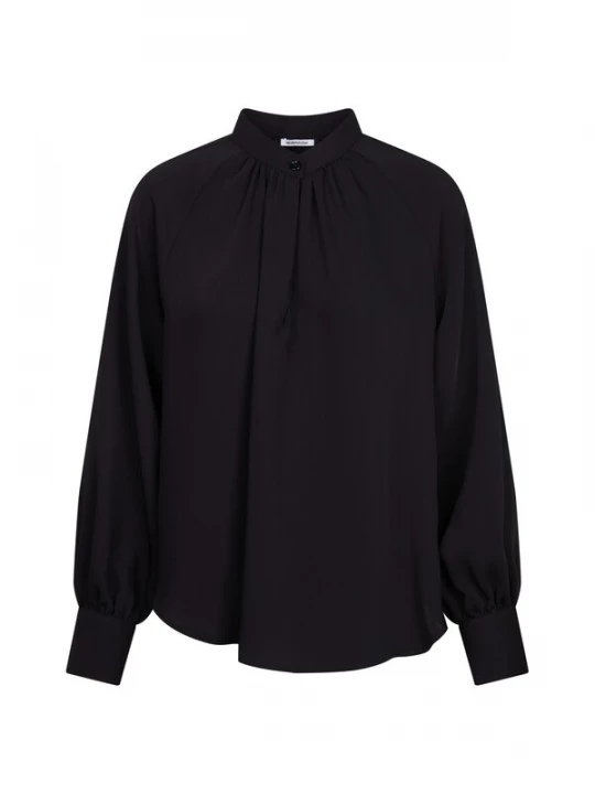 Foto van product SEIDENSTICKER Blouse 'Schwarze Rose' zwart