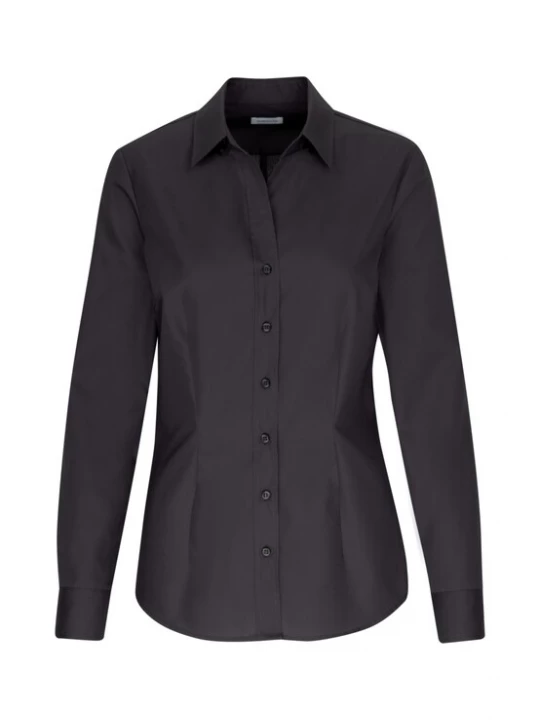Foto van product SEIDENSTICKER Blouse 'Schwarze Rose' zwart