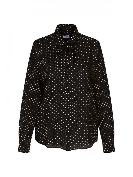 Foto van product SEIDENSTICKER Blouse 'The Statement Prints' zwart / wit