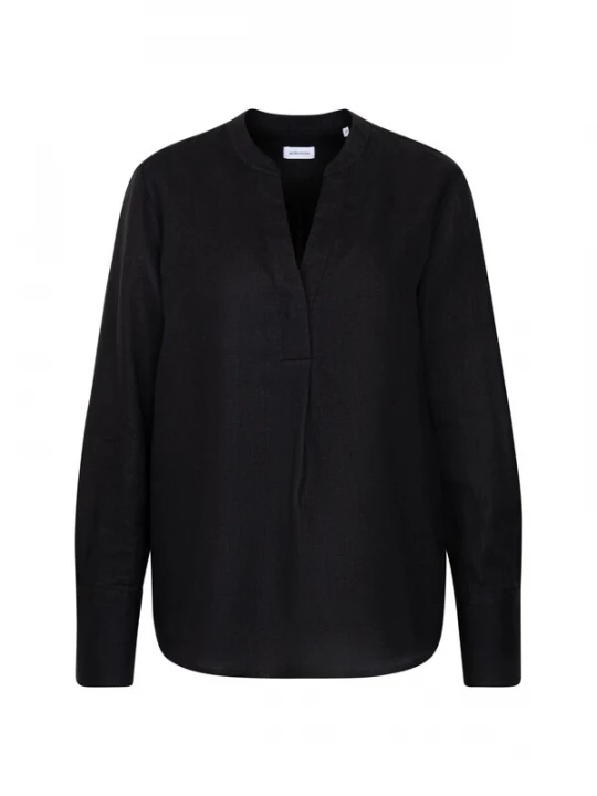 Foto van product SEIDENSTICKER Blouse 'Uni' zwart