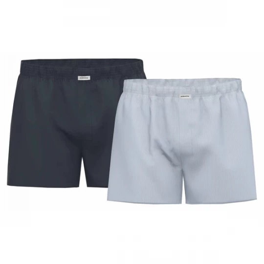 Foto van product SEIDENSTICKER Boxershorts blauw / grijs