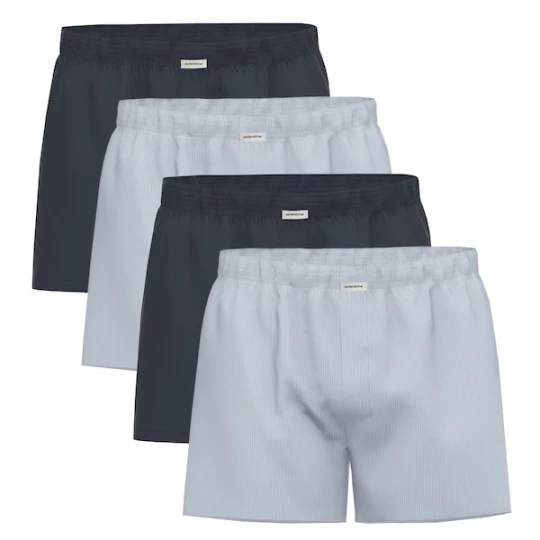 Foto van product SEIDENSTICKER Boxershorts navy / pastelblauw