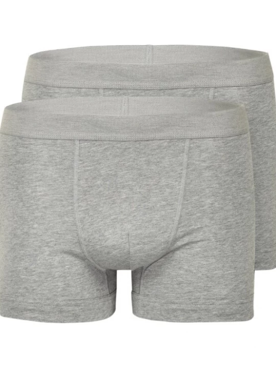 Foto van product SEIDENSTICKER Boxershorts 'Schwarze Rose' grijs gemêleerd