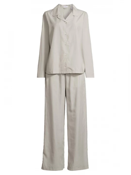 Foto van product SEIDENSTICKER Pyjama 'Classic Fil a Fil' groen