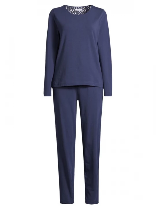 Foto van product SEIDENSTICKER Pyjama 'Light Stretch' donkerblauw