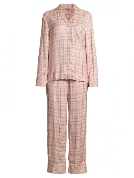 Foto van product SEIDENSTICKER Pyjama 'Soft Light Flannel' oranje