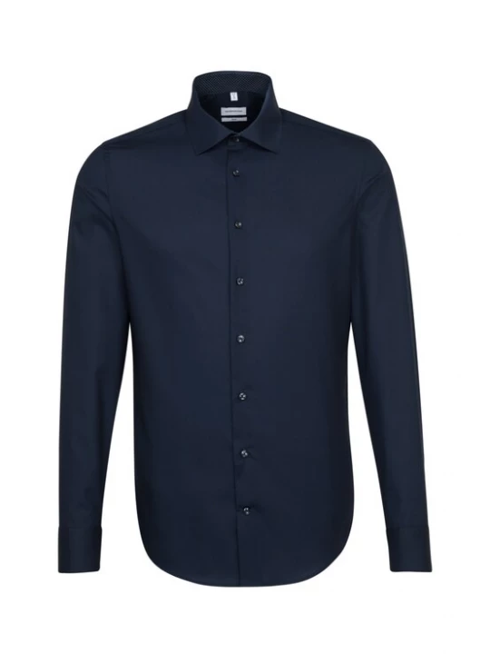 Foto van product SEIDENSTICKER Zakelijk overhemd ' Slim ' blauw