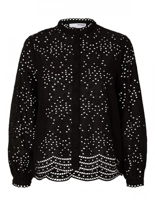 Foto van product SELECTED Blouse 'Tatiana' zwart