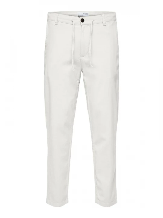 Foto van product SELECTED Broek 'Brody' wit