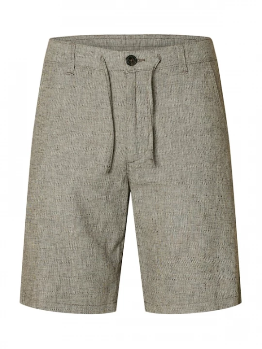 Foto van product SELECTED Broek 'SLHBrody' bruin / lichtbruin