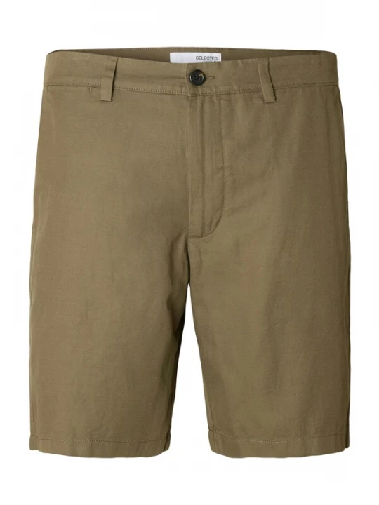 Foto van product SELECTED Broek 'SLHMILES' olijfgroen