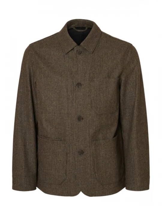 Foto van product SELECTED Colbert 'SLHLANDON' donkerbruin / zwart