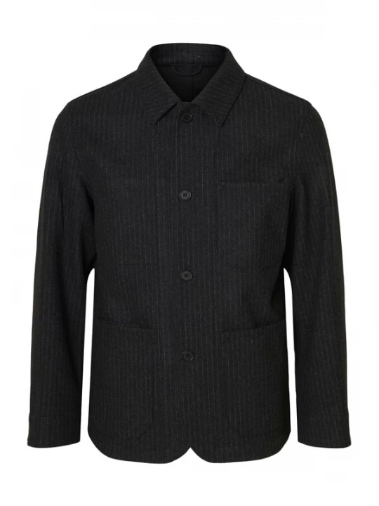 Foto van product SELECTED Colbert 'SLHLANDON' donkergrijs / wit