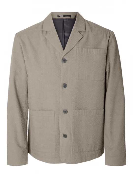 Foto van product SELECTED Colbert 'Smith' donkerbeige