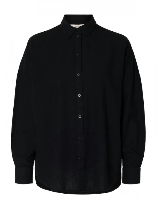 Foto van product SELECTED FEMME Blouse 'SLFLINNIE-NOVA' zwart