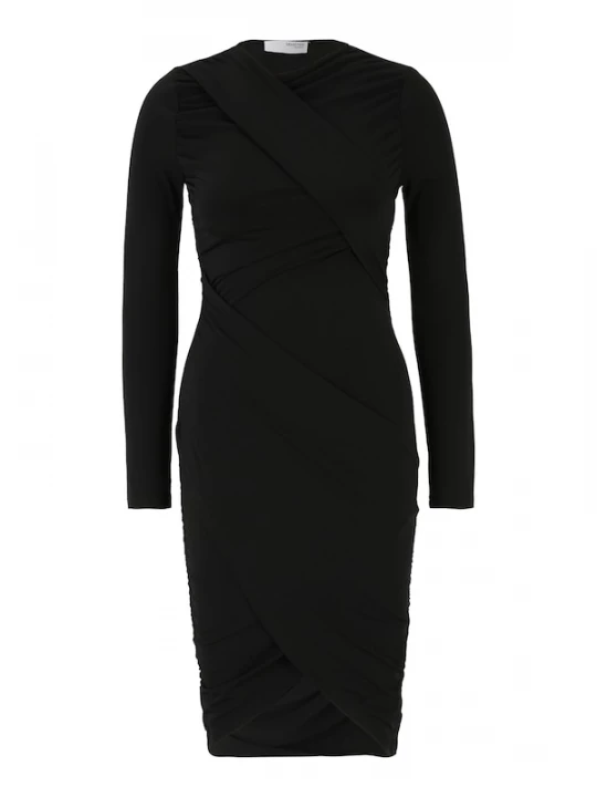 Foto van product Selected Femme Petite Jurk 'DEMI' zwart