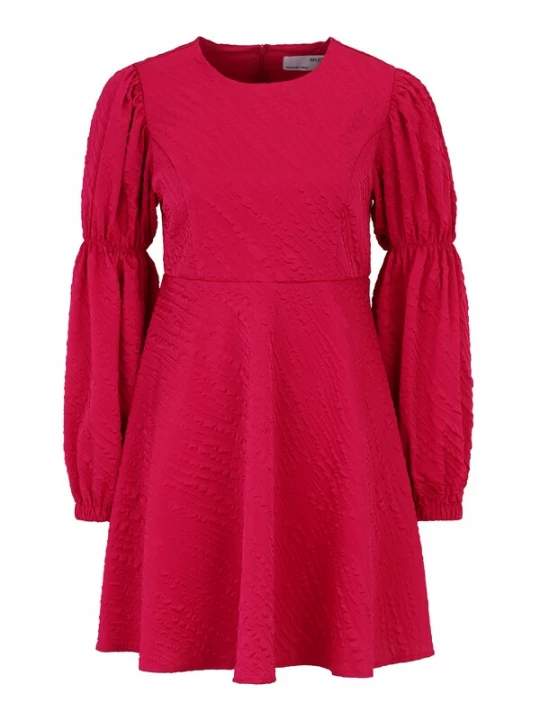 Foto van product Selected Femme Petite Jurk framboos