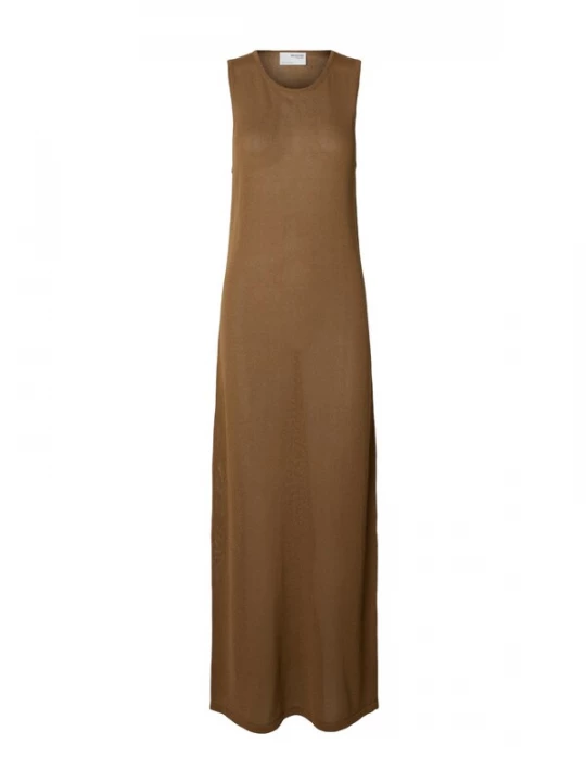 Foto van product SELECTED Gebreide jurk 'SLFMOON' bruin