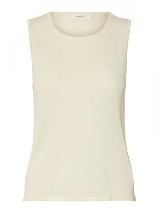 Foto van product SELECTED Gebreide top crème