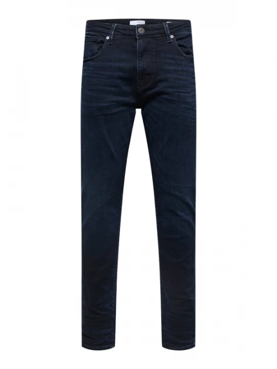 Foto van product SELECTED Jeans 'LEON' donkerblauw