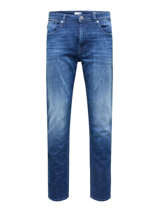Foto van product SELECTED Jeans 'Leon' donkerblauw