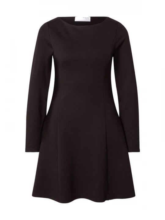 Foto van product SELECTED Jurk 'SLFCARNA-SHELLY' zwart