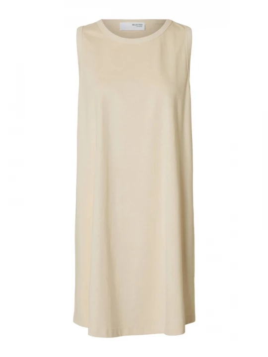 Foto van product SELECTED Jurk 'SLFEssential' sand