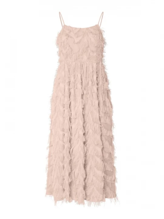 Foto van product SELECTED Jurk 'SLFMyline' lichtroze