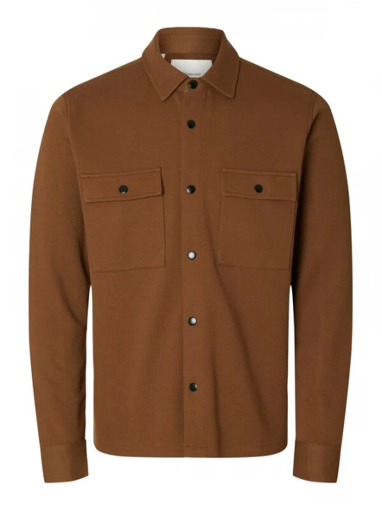 Foto van product SELECTED Overhemd bruin
