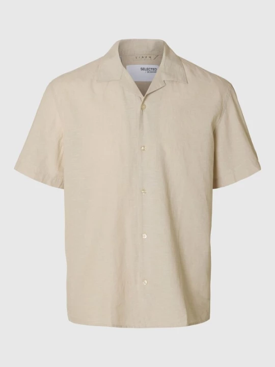 Foto van product SELECTED Overhemd taupe